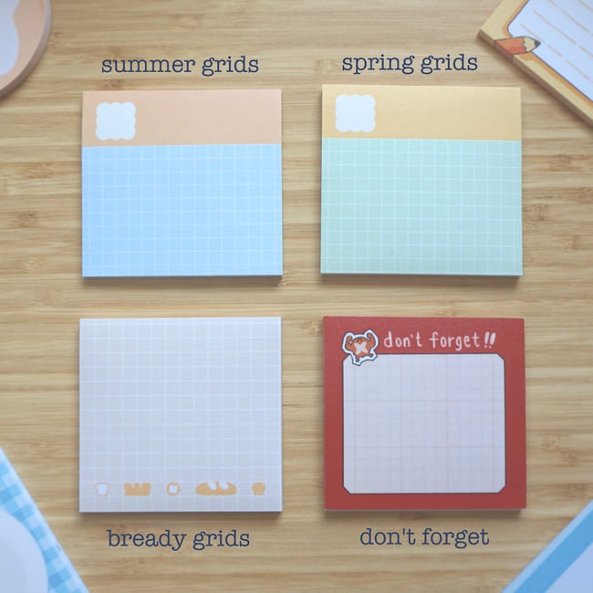 Carby Sticky Note Collection