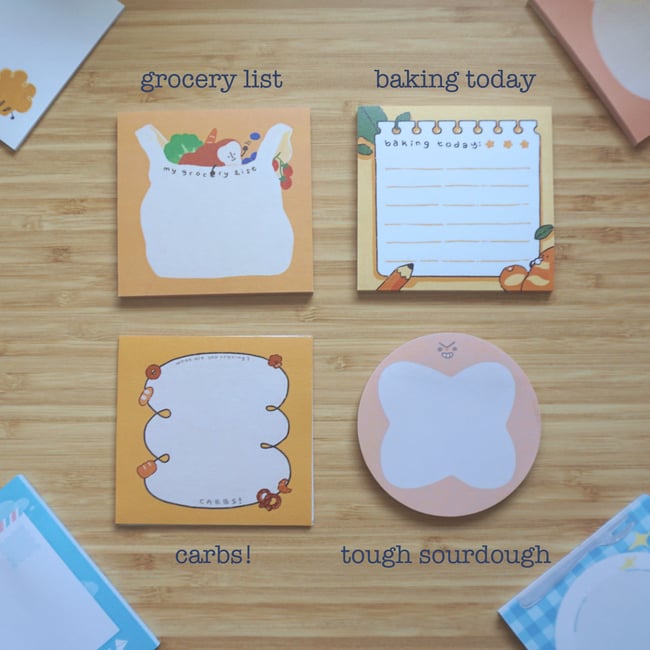 Carby Sticky Note Collection