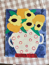 Image 1 of Sunflowers and Dots