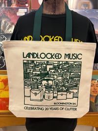Image 1 of Landlocked 20th Anniversary Tote Bag
