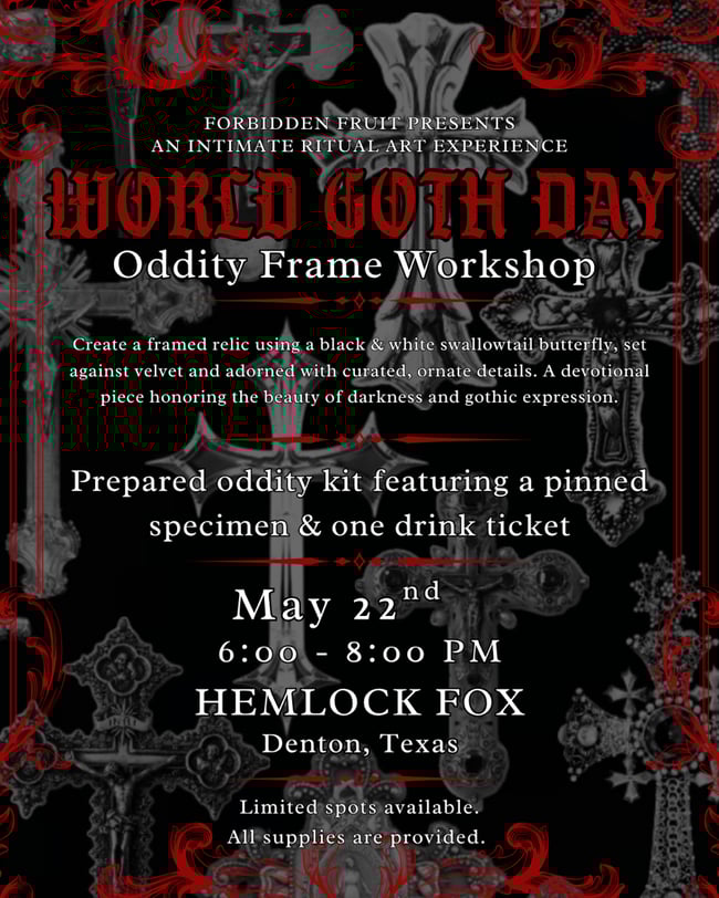 World Goth Day Oddity Workshop 