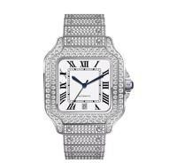 Image 1 of Moissanite Square Watch