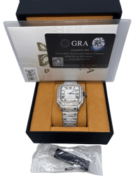 Image 2 of Moissanite Square Watch