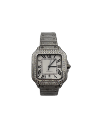 Image 4 of Moissanite Square Watch