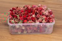 Image 1 of 100g Globe Amaranth Heads - Red