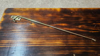 Image 1 of 70-78 S30 Hood prop rod - Yellow zinc plated