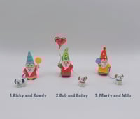 Image 1 of Ricky, Bob, Marty and their pets Rowdy, Bailey, Milo