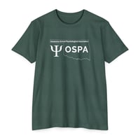 Image 1 of OSPA Oklahoma School Psychological Association Logo T-Shirt