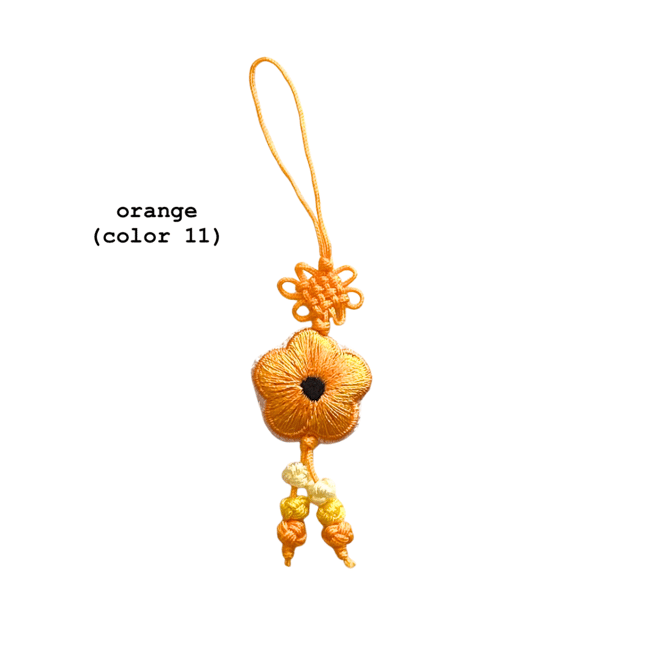 'Mugunghwa' flower norigae charm