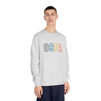 Image 7 of OSPA Crewneck Sweatshirt — Retro Block Letter Pullover