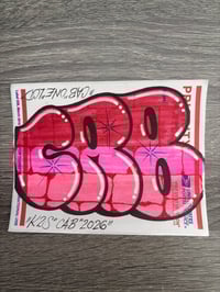 CAB USPS Priority Sticker / Reds