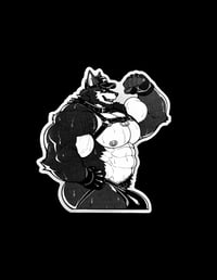 Image 1 of Remus Profile Bicep Flex Sticker