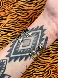 Image 3 of Sterlingsilber Armreifen mit Türkis 