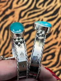 Image 4 of Sterlingsilber Armreifen mit Türkis 