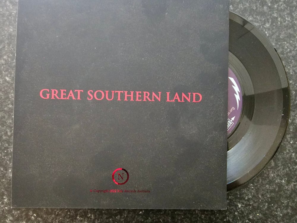 Image of BULLROARER ORIGINAL WITHDRAWN TEST PRESSING 7" 2022