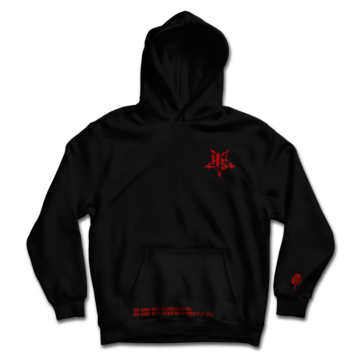 Image of Hellsent OG Embroidered Hoodie