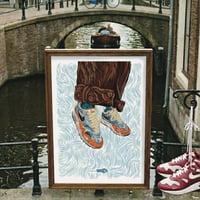 Image 2 of Poster Air Max 1 x Patta Waves “Hyper Crimson”