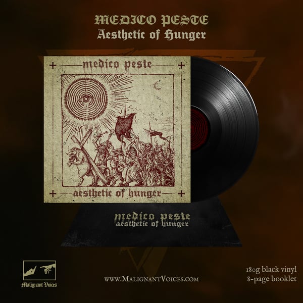 Image of MEDICO PESTE - Aesthetic of Hunger BLACK VINYL. PRE-ORDER 22.05.2026