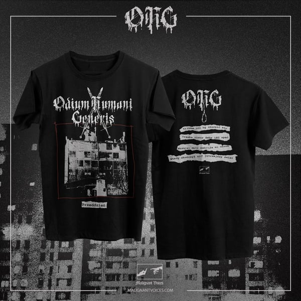 Image of ODIUM HUMANI GENERIS - Przeddzień T-SHIRT. PRE-ORDER 22.05.2026