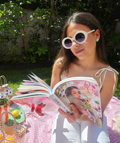 Image of Pendientes DAHLIA - Verde agua 