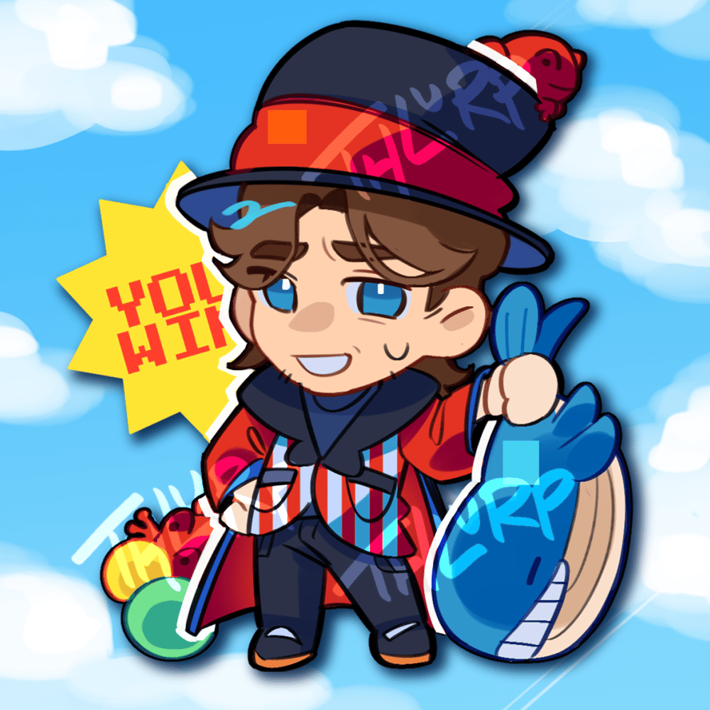Image of Jerma985 Acrylic Charm