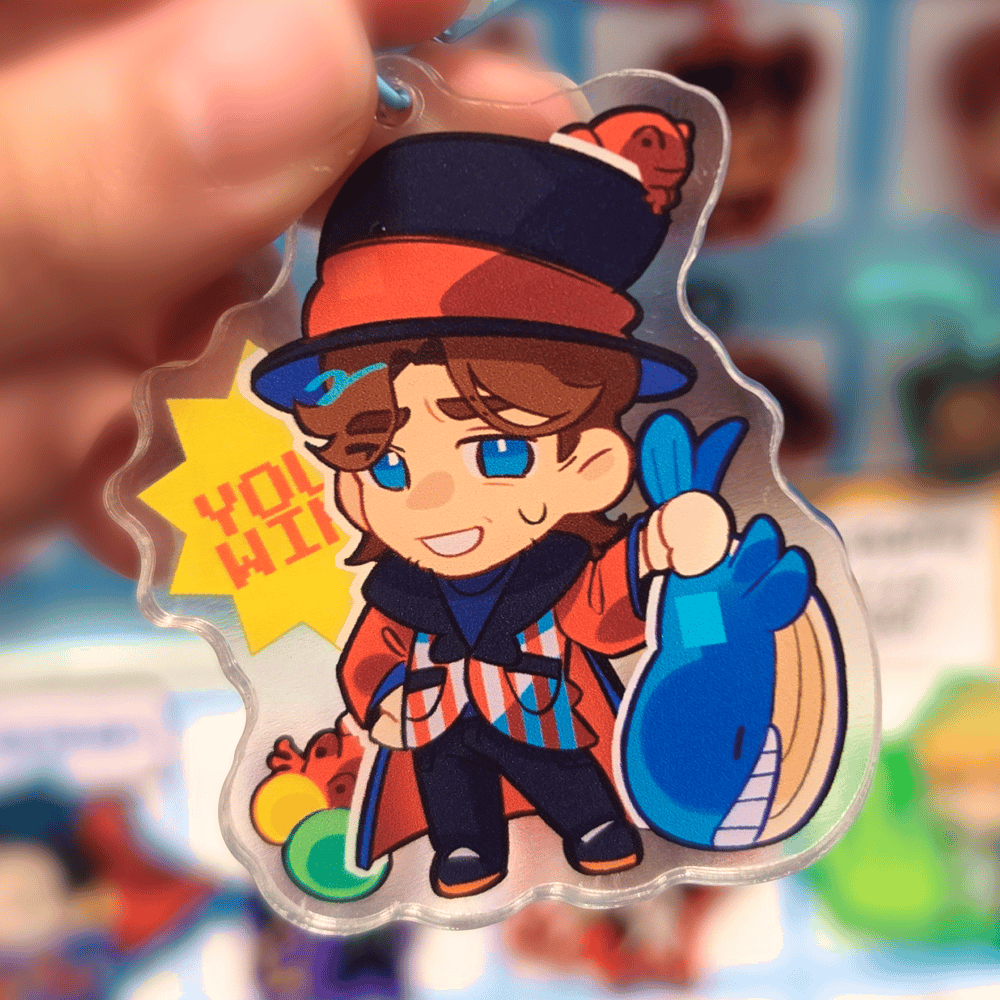Image of Jerma985 Acrylic Charm