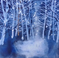 Image 1 of Forest of Ghosts original ink painting