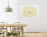 Image 3 of A2 (42x60cm) custom family tree print: ancestry artwork