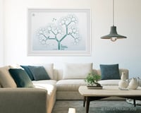 Image 2 of A1 (60x84cm) custom family tree print: ethical sustainable gift