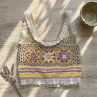 Image 3 of Top Puntillas de Broderí
