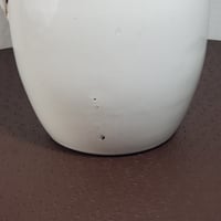 Image 8 of  Enamelware Water Pitcher With Blue Trim, L&G Mfg. #950