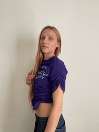 Image 3 of Scrunchie Cute But Virgo Tee Purple