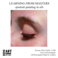 Image 1 of Learning from masters. Alla prima portrait in oil. 