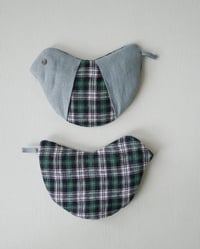 Image 3 of Manique Oiseau en lin