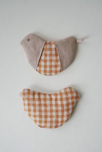 Image 4 of Manique Oiseau en lin