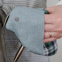 Image 2 of Manique Oiseau en lin