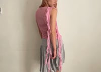 Image 3 of Ruffles Mesh Top Pink