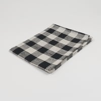 Image 4 of Torchon en lin à carreaux