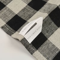 Image 3 of Torchon en lin à carreaux