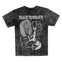Iron Maiden Woman in uniform mineral wash shirt 