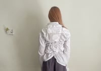 Image 2 of Scrunchie Shirt White