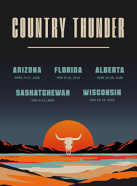 Unofficial Country Thunder 2026 Poster