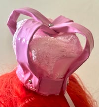 Image 2 of pink x pink pvc mini crown