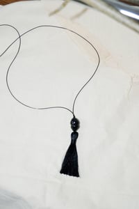 Image 1 of sculptural necklace 020 with tessels