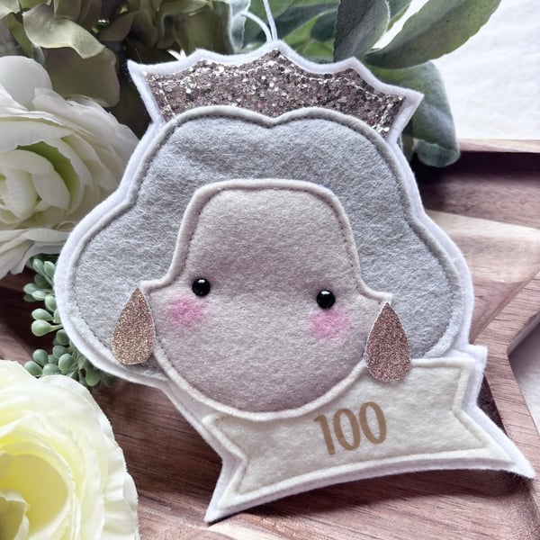 Image of Commemorative Queen decoration- 100years