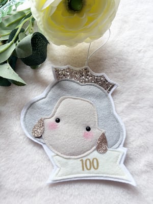 Image of Commemorative Queen decoration- 100years