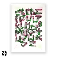 Image 1 of Fanakapan Chromes 7's Fluro Pink/Green (1/30)