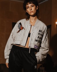 Image 1 of MARILYN  VINTAGE ¥ BOMBER JACKET ¥ UNISEX ¥ UPCYCLED ¥ IBIZA