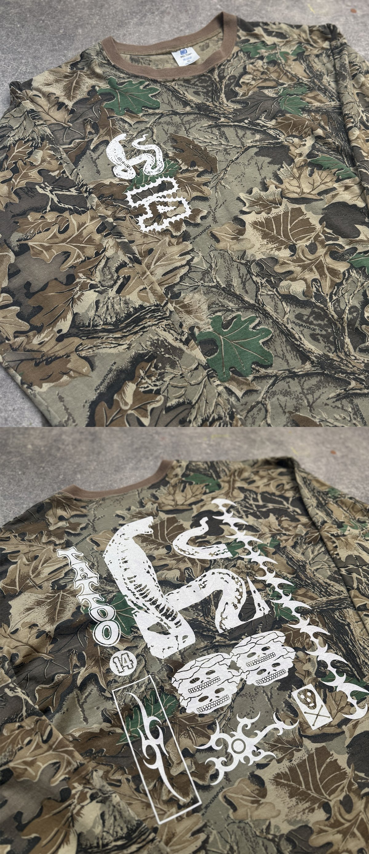 Image of Vintage Camo Longsleeve Shirt