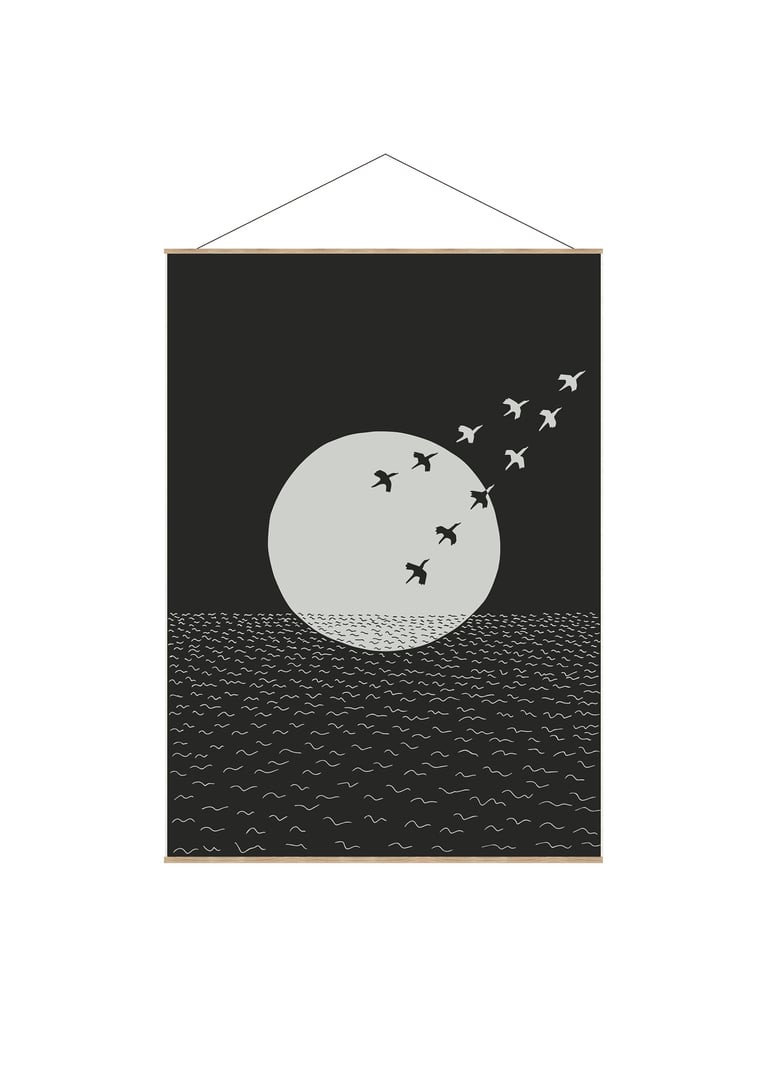 Fuga novena - silkscreen